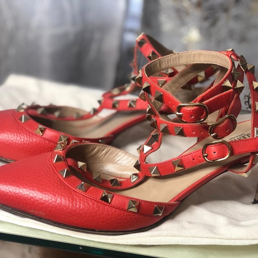 VALENTINO GARAVANI ROCKSTUD PUMPS - Picture 4 of 6